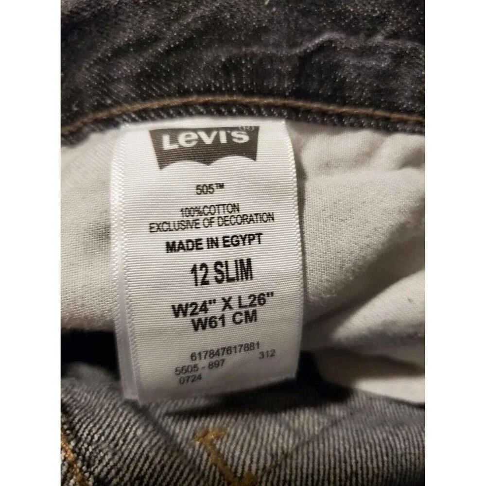 Levi's Men's Black Straight-Leg Jeans